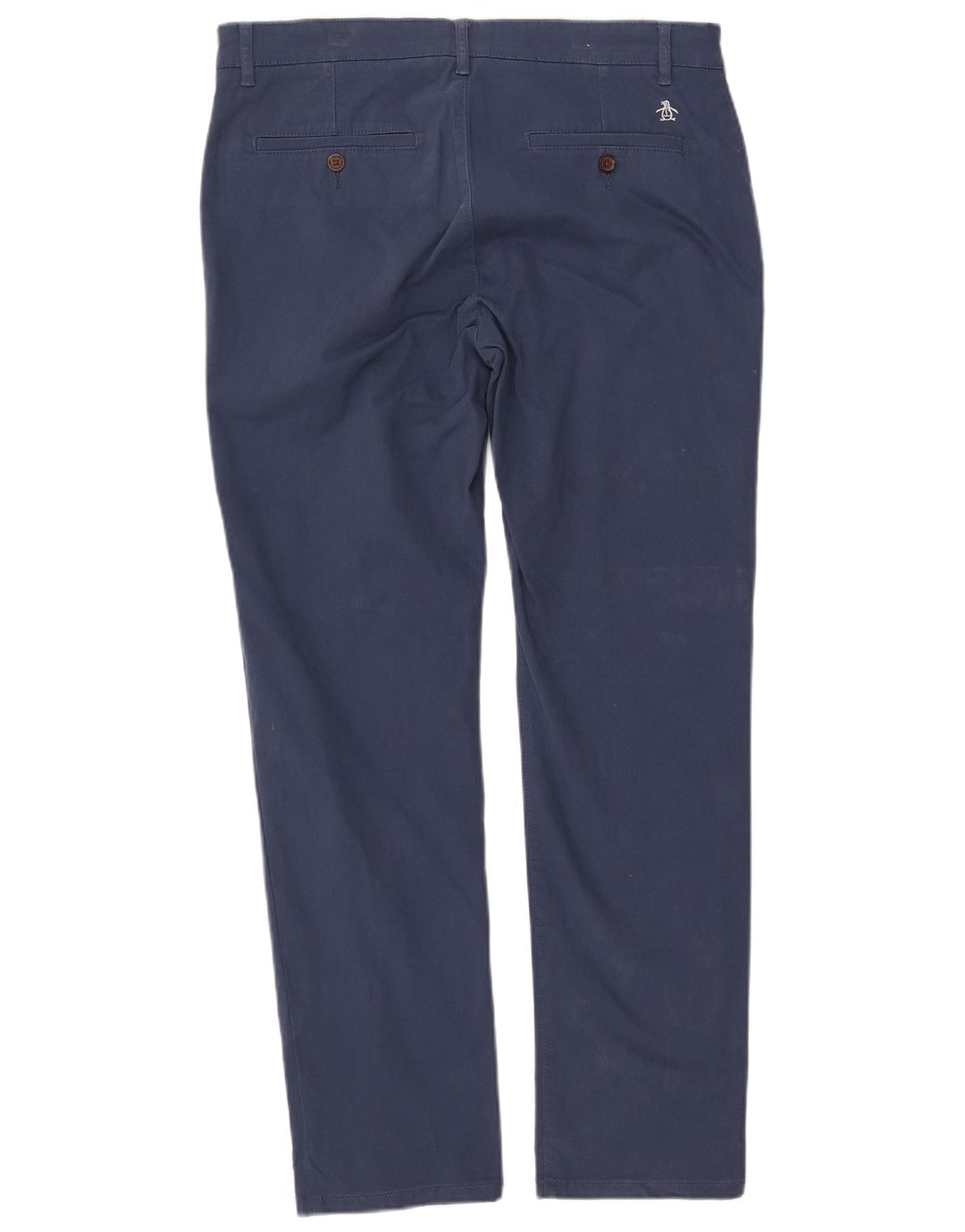Pantaloni chino slim pentru bărbați PENGUIN L34 L32 bumbac bleumarin