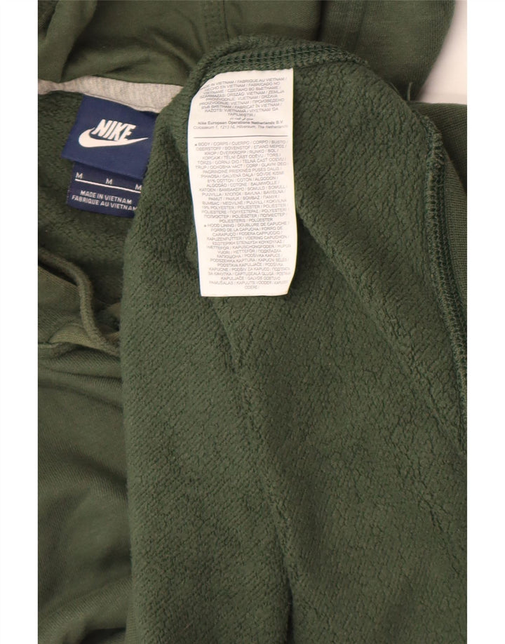Pulover Nike pentru bărbați, bumbac verde mediu