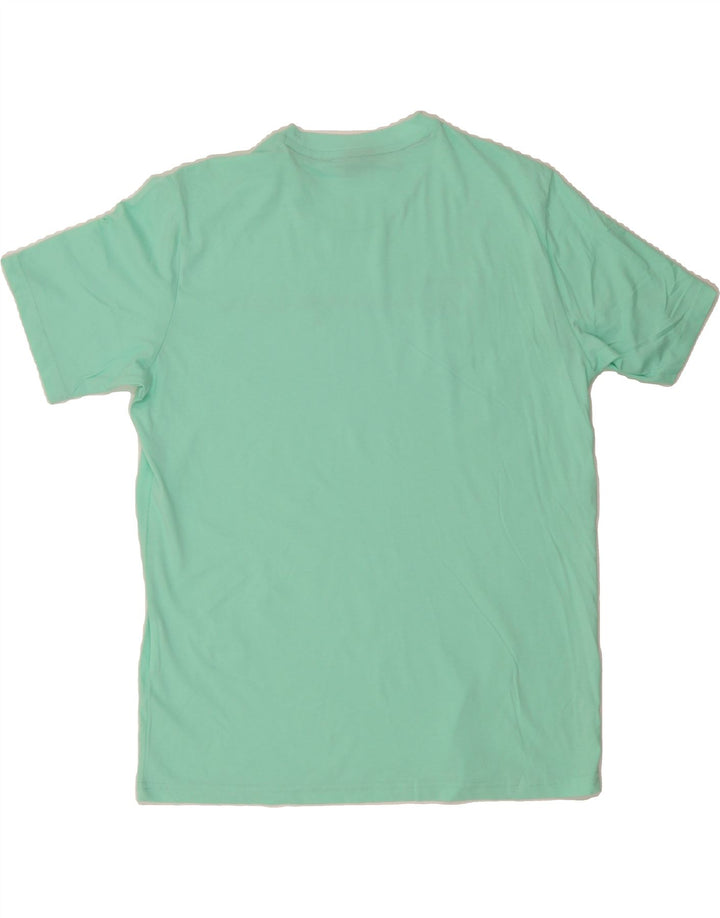 CHAMPION Mens Graphic T-Shirt Top Medium Turquoise Cotton Vintage Champion and Second-Hand Champion from Messina Hembry 