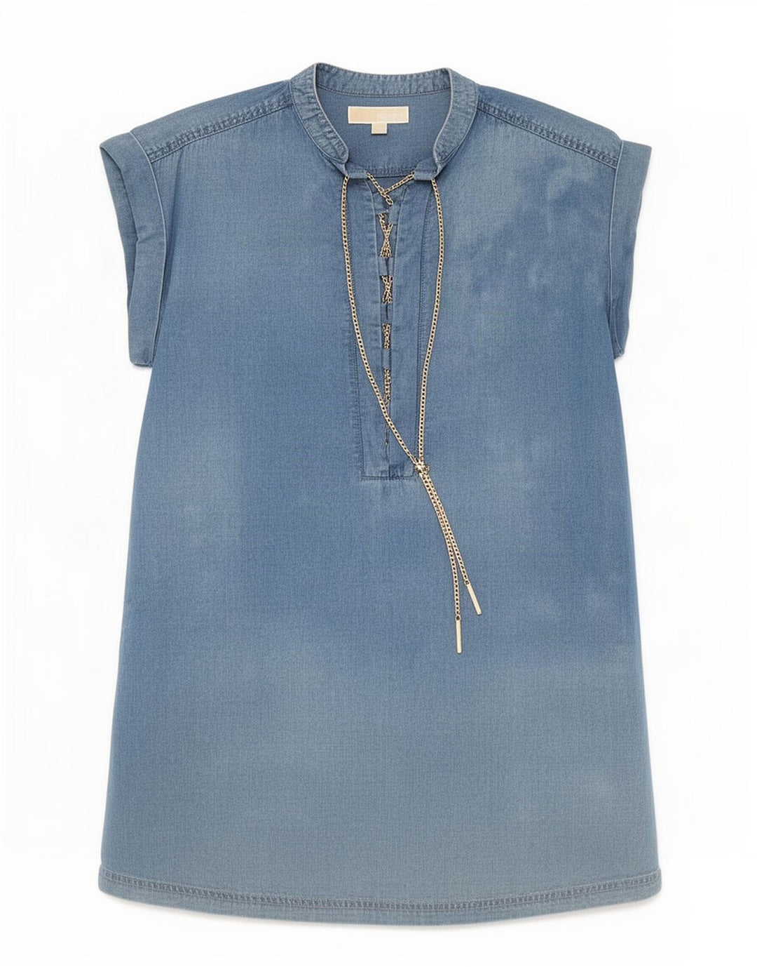 Rochie schimbătoare pentru femei Michael Kors UK 10 mic albastru Lyocell