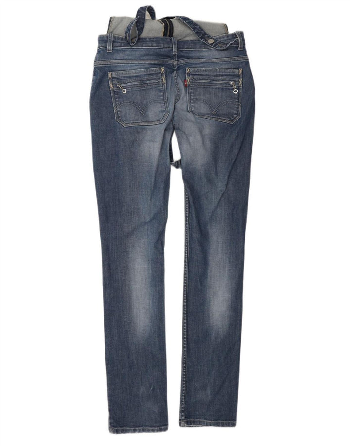 Levi's Salopete de damă blugi slim W29 L34 Bumbac albastru