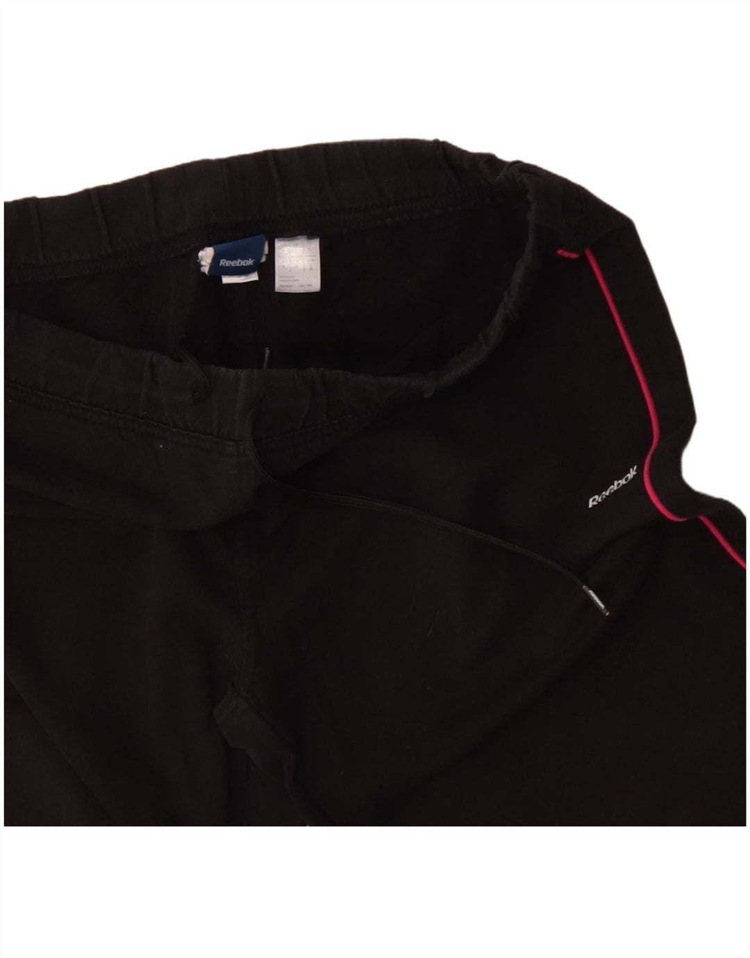 Pantaloni de trening REEBOK pentru femei UK 14 Poliester negru mare