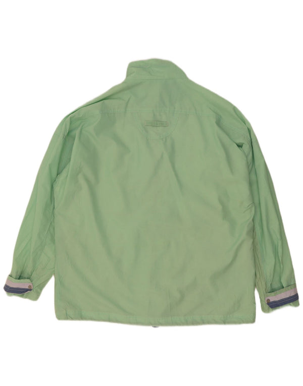 Jachetă de ploaie supradimensionată pentru femei Diadora UK 14, nailon verde mediu