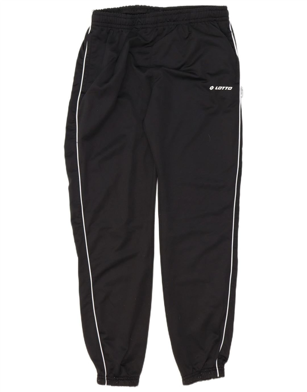 LOTTO Mens Tracksuit Trousers Joggers 2XL Black Polyester