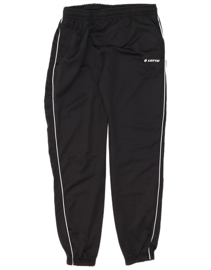 LOTTO Mens Tracksuit Trousers Joggers 2XL Black Polyester