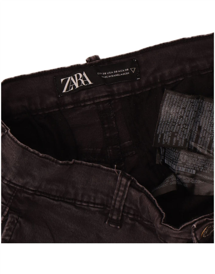 Blugi Cargo Slim pentru bărbați Zara EU 38 Mici L30 L30 Bumbac gri