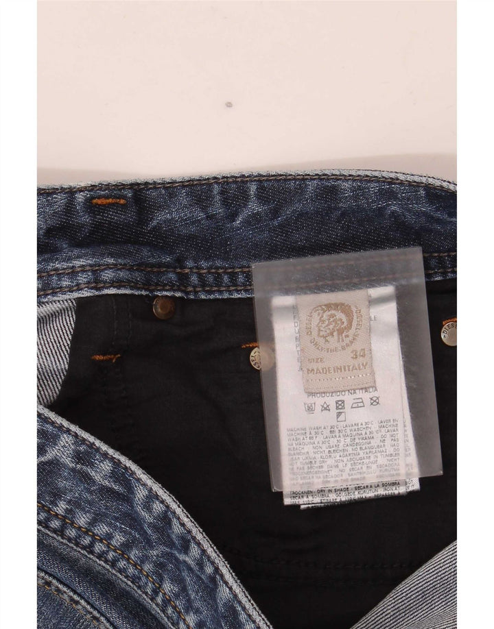 Pantaloni scurți din denim pentru bărbați Diesel W34, mare, albastru, bumbac