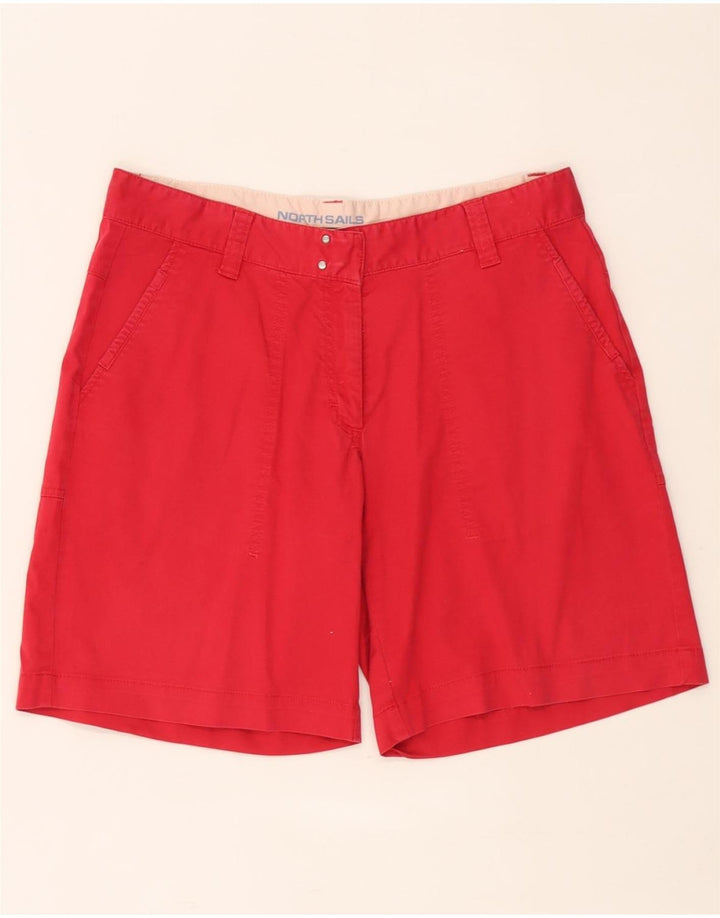 Pantaloni scurți chino North Sails pentru femei IT 46 Large W32 Red Bumbac