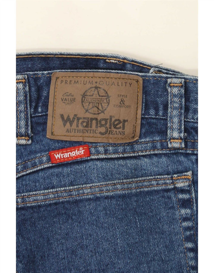 Blugi drepti pentru bărbați Wrangler W36 L29 albastru