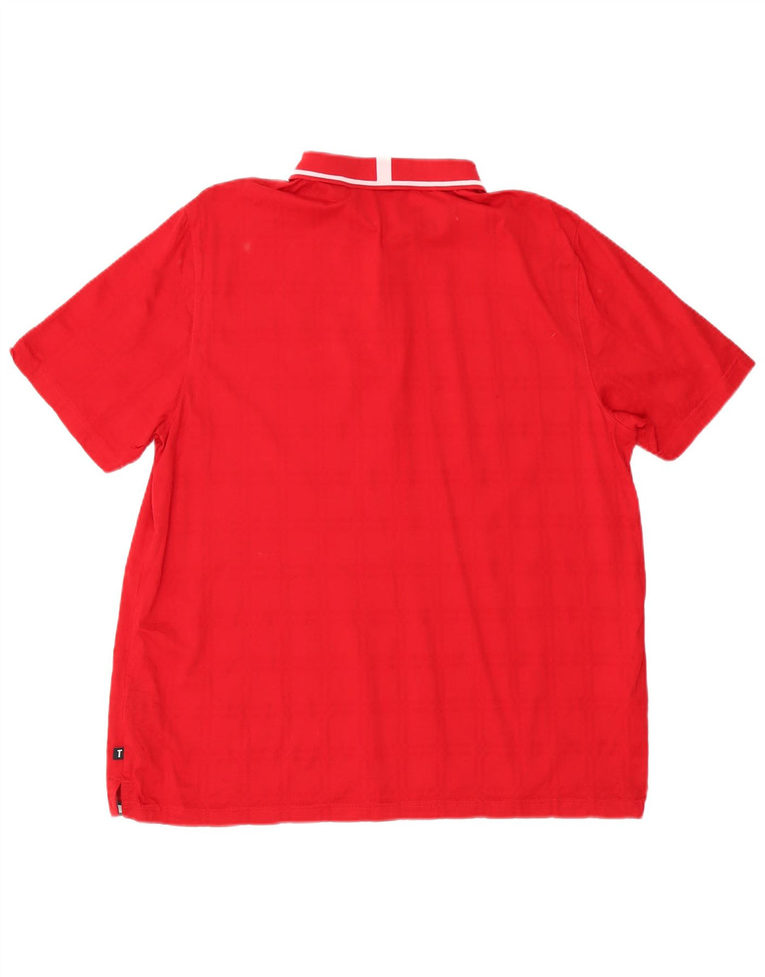 Tricou polo pentru bărbați Ted Baker Mărimea 5 XL Bumbac roșu