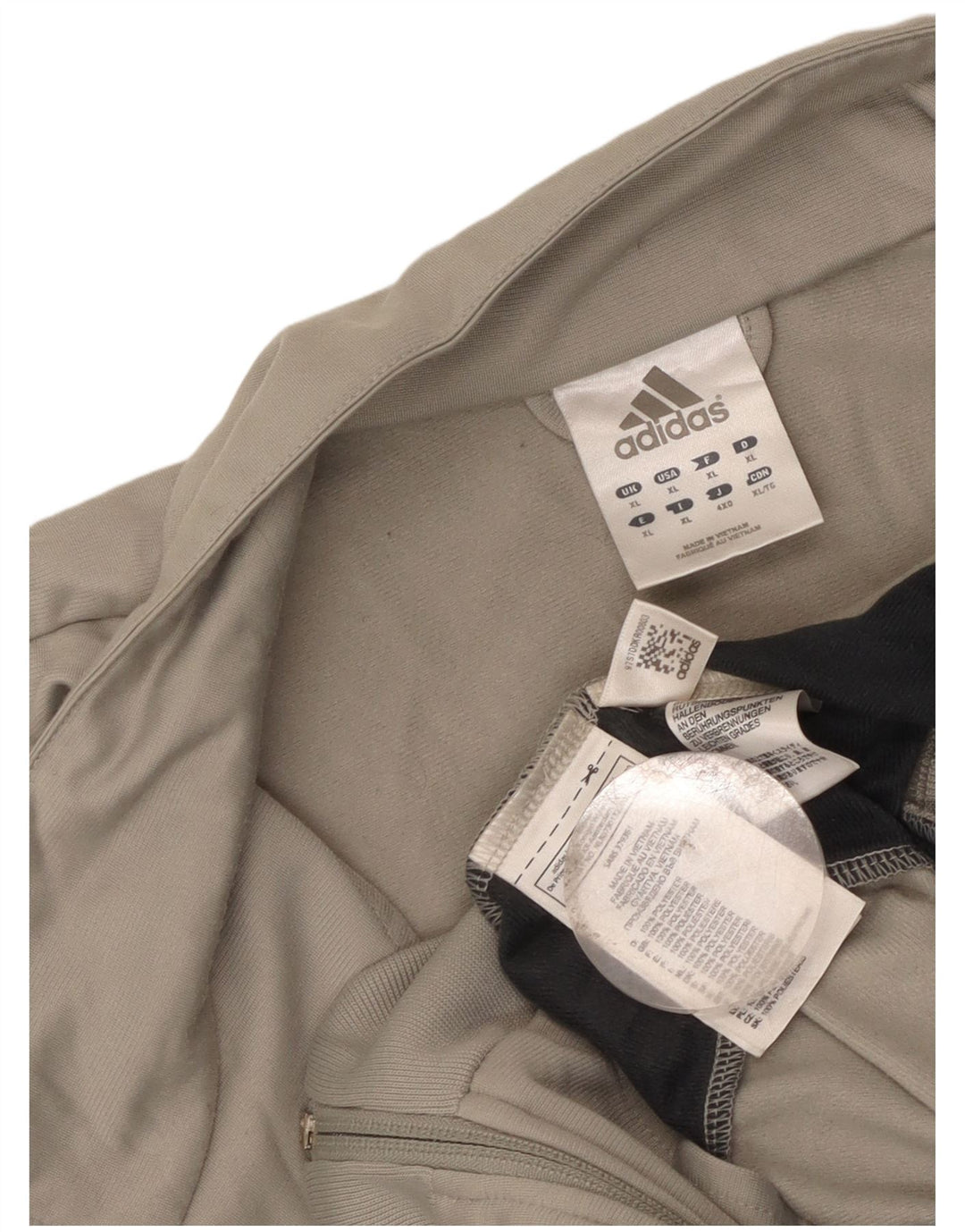 Jachetă de trening pentru bărbați Adidas, XL, gri, poliester color bloc