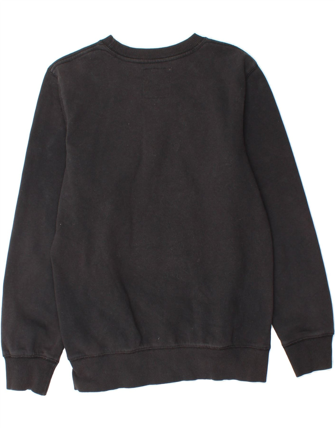 LEVI'S Boys Graphic Sweatshirt Jumper 15-16 Years Black Cotton Vintage Levi's and Second-Hand Levi's from Messina Hembry 