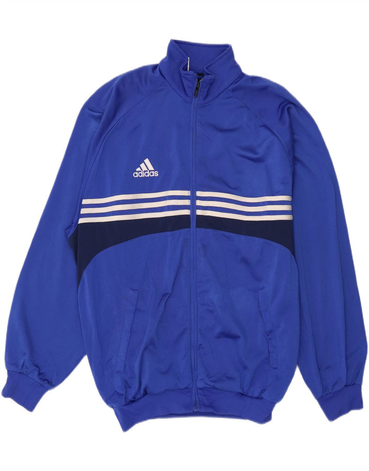 Jachetă de trening pentru bărbați Adidas Marea Britanie 42/44, mare, albastru, poliester