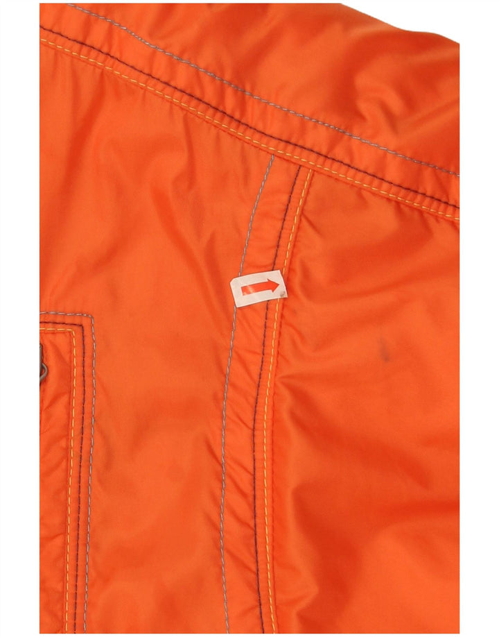 Jachetă de schi Ellesse pentru femei, cu ajustare largă, UK 14, mare, portocaliu, poliamidă