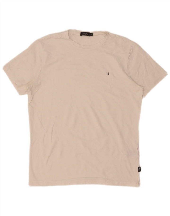 Tricou bărbați Liu Jo Top Medium Alb Bumbac