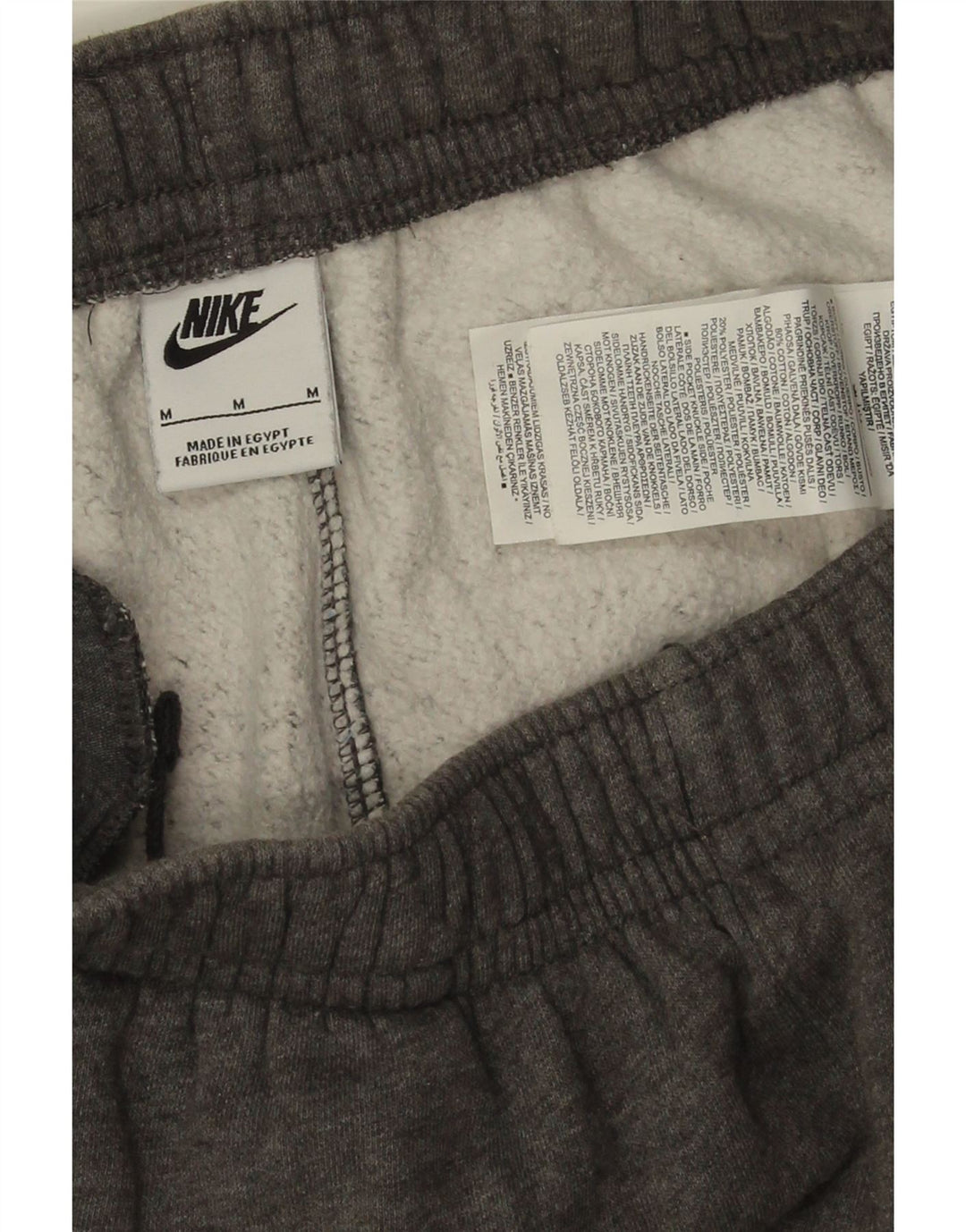 Pantaloni de trening pentru bărbați Nike Pantaloni de jogging, bumbac cu pete gri mediu
