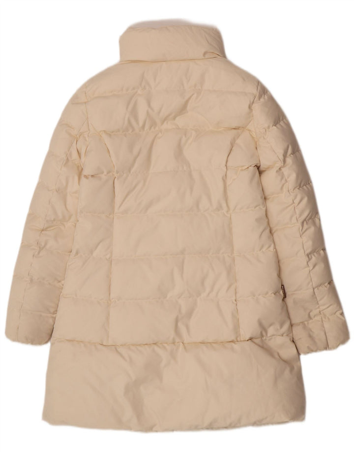 Jachetă căptușită pentru femei Woolrich UK 10, poliester alb închis
