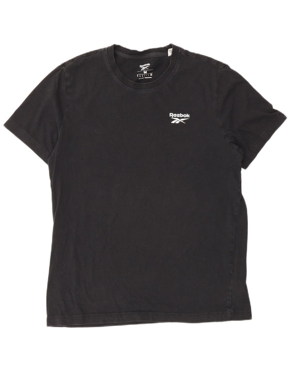 Tricou pentru bărbați Reebok Top Medium Black Bumbac