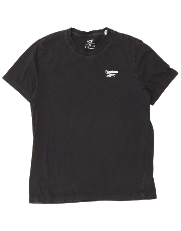 Tricou pentru bărbați Reebok Top Medium Black Bumbac