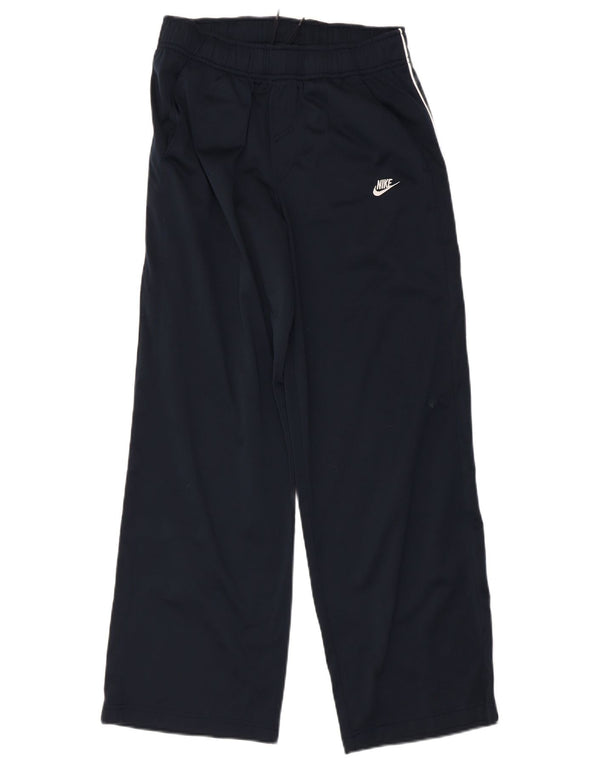 Pantaloni de trening Nike pentru fete 12-13 ani, mari, bleumarin, poliester