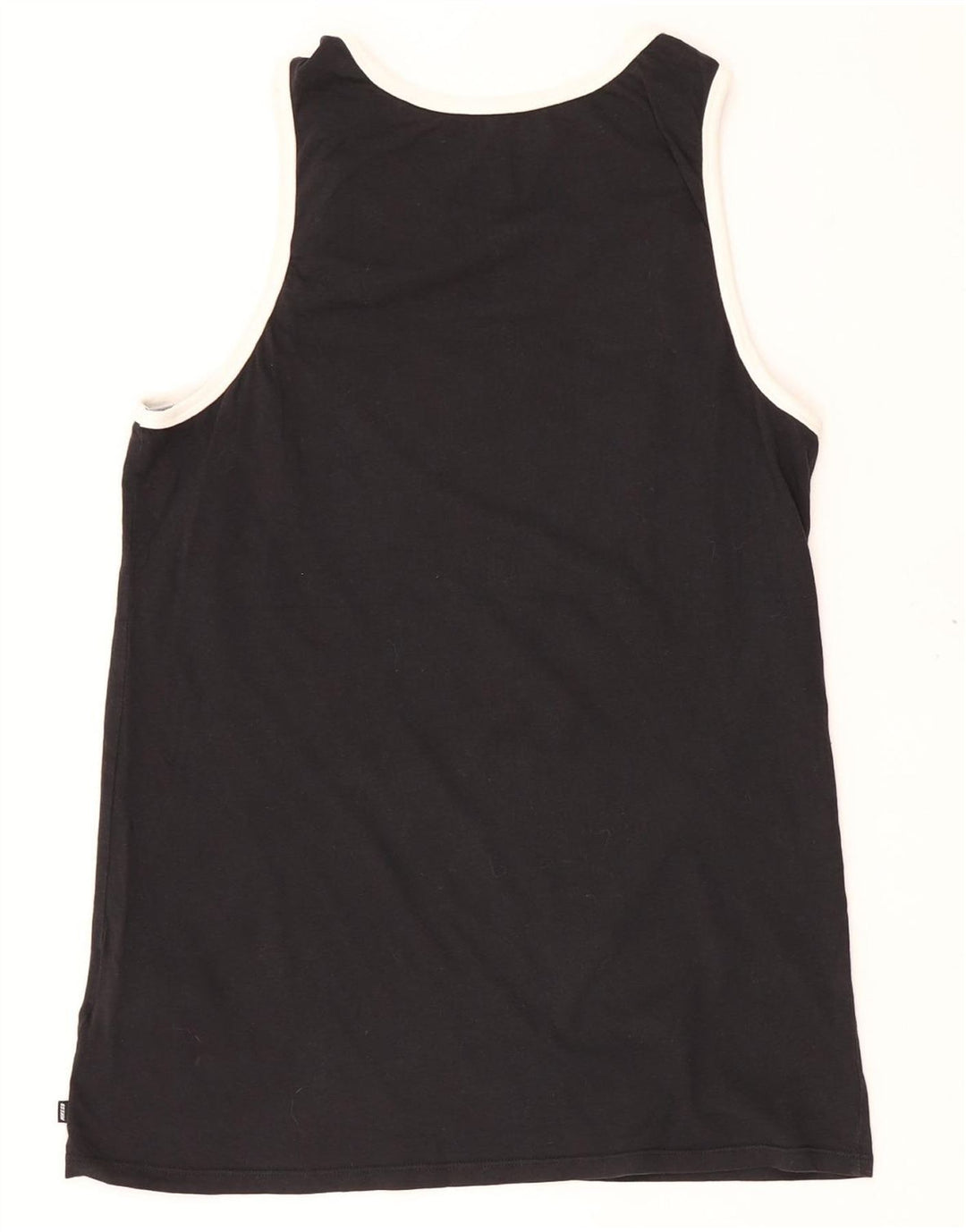 Vestă grafică NIKE pentru bărbați, bumbac mic, negru