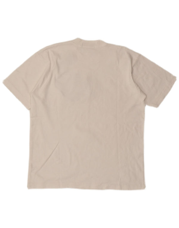 Tricou cu grafic Nasa Vintage pentru femei Top UK 18 XL Bumbac alb