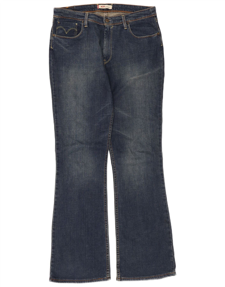 Blugi Levi's 629 Bootcut W34 L32 Bumbac albastru