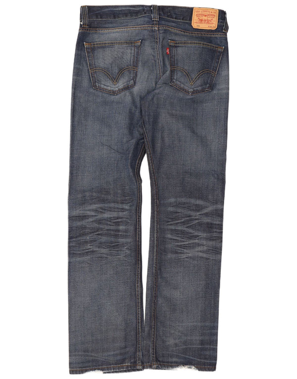 Blugi drepti pentru bărbați Levi's 506 Standard Fit W36 L34 Bumbac albastru