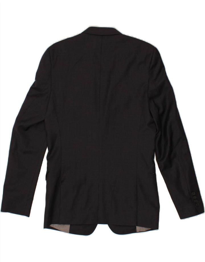 Costum pentru bărbați CHROM, 2 nasturi, 2 piese UK 38 Medium L32 L30 Negru