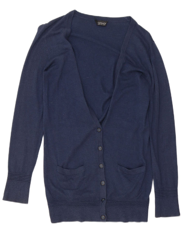 Pulover cardigan supradimensionat pentru femei Topshop UK 10 Mic bleumarin