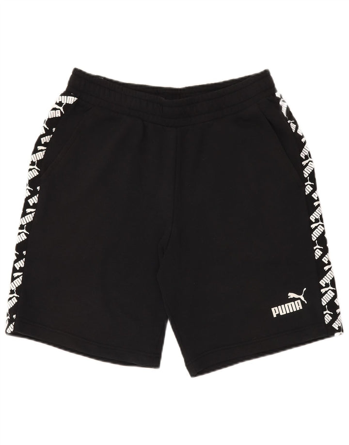 Pantaloni scurți sport grafic PUMA pentru bărbați, mediu negru