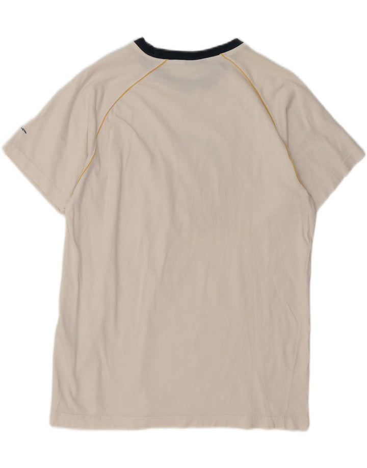 Tricou grafic pentru bărbați CHAMPION Top mare din bumbac alb