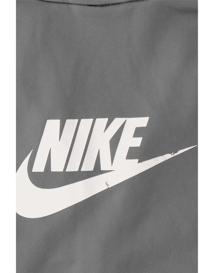 Jachetă de trening pentru băieți Nike 8-9 ani, gri mic, poliester color bloc