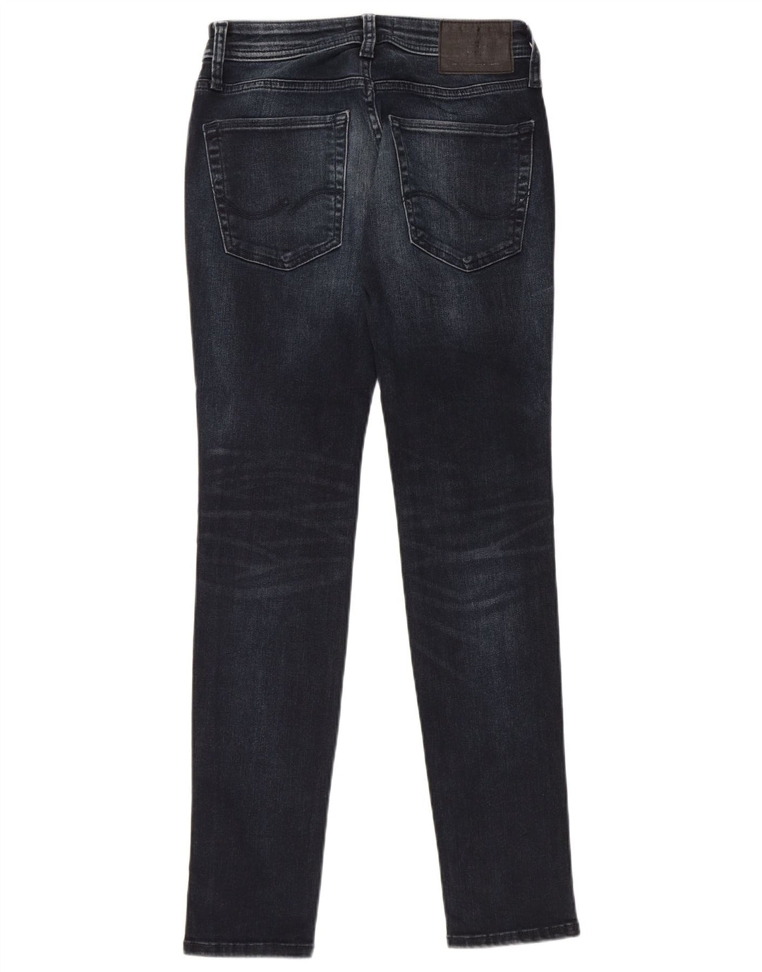 JACK & JONES Blugi pentru bărbați Liam Skinny W28 L30 Bumbac bleumarin