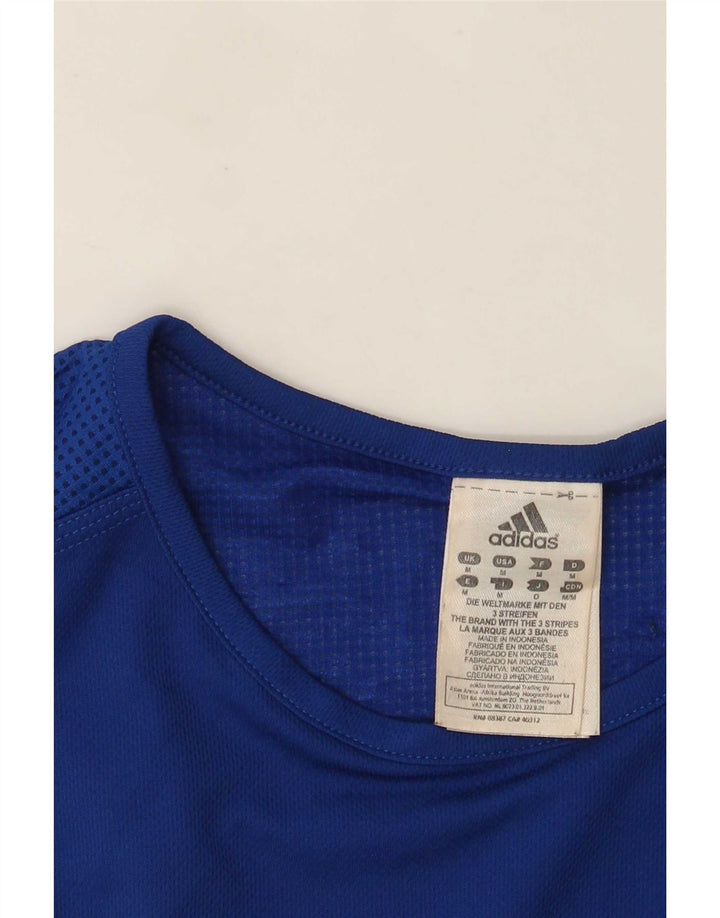 Vest Vest Top pentru bărbați Adidas Medium Blue Poliester