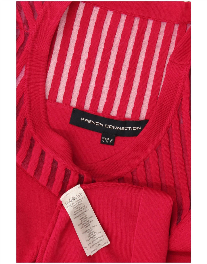 Rochie A-Line pentru femei French Connection UK 12 Medium Pink Viscose