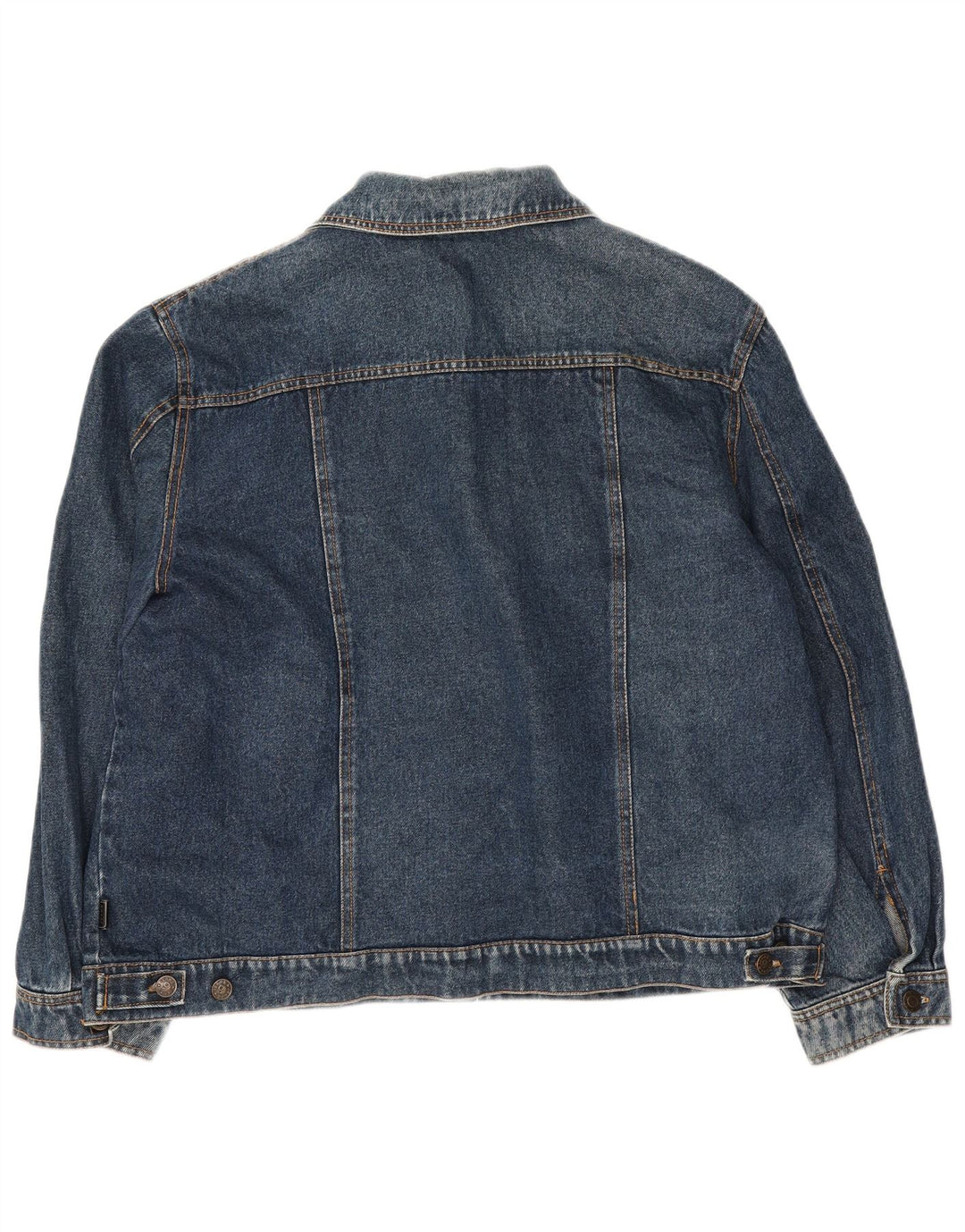 Jachetă de blugi supradimensionată pentru femei Vintage UK 10 Small Blue