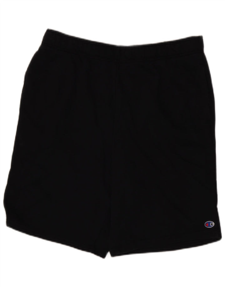 Pantaloni scurți sport Champion pentru bărbați, mari, negru, bumbac