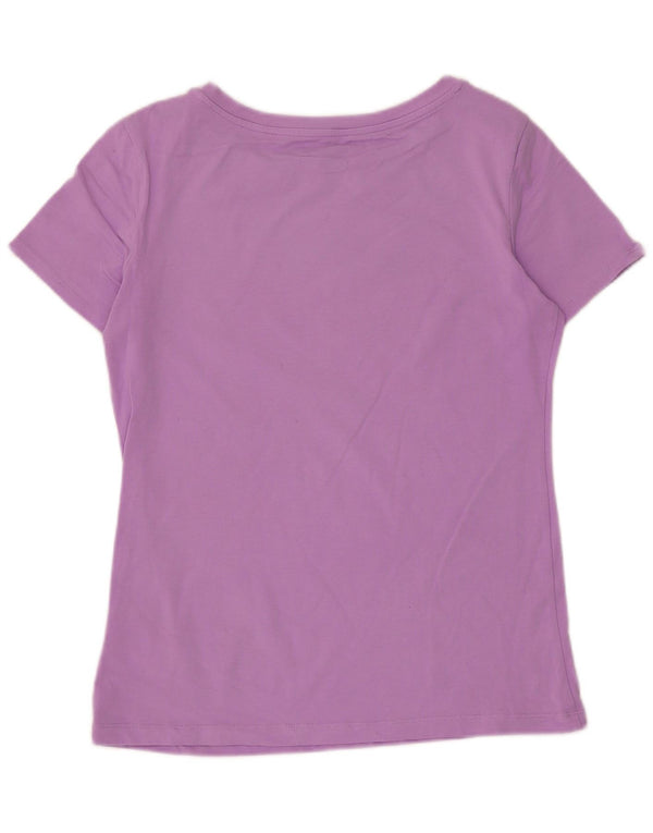 Tricou grafic Lotto pentru femei Top UK 18 XL Bumbac violet