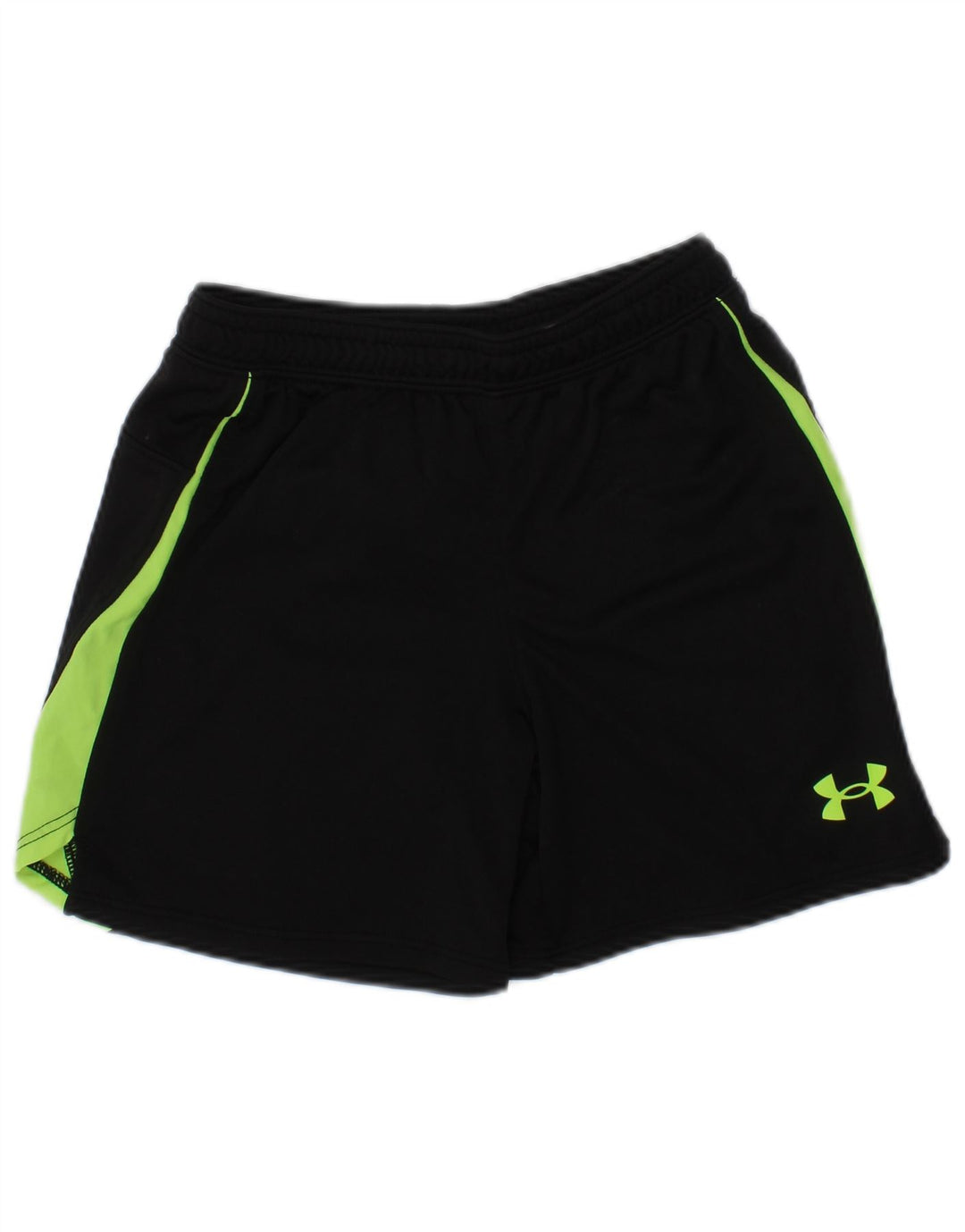 Pantaloni scurți sport pentru băieți UNDER ARMOUR 2-3 ani poliester negru color bloc
