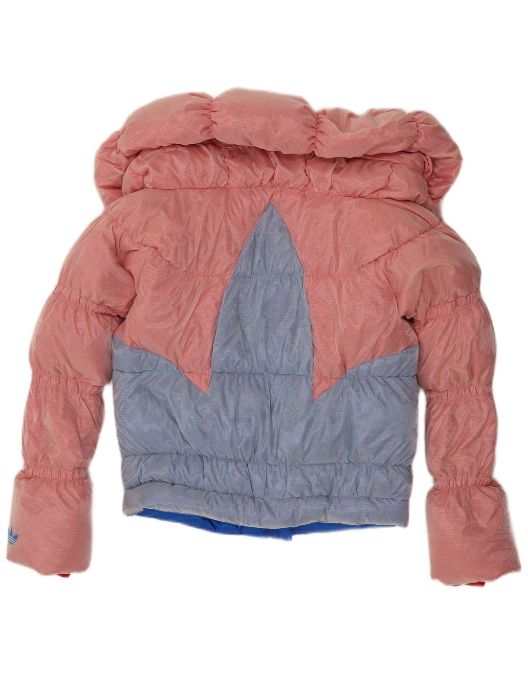 Jachetă căptușită pentru femei Adidas UK 12, roz mediu, poliamidă color bloc