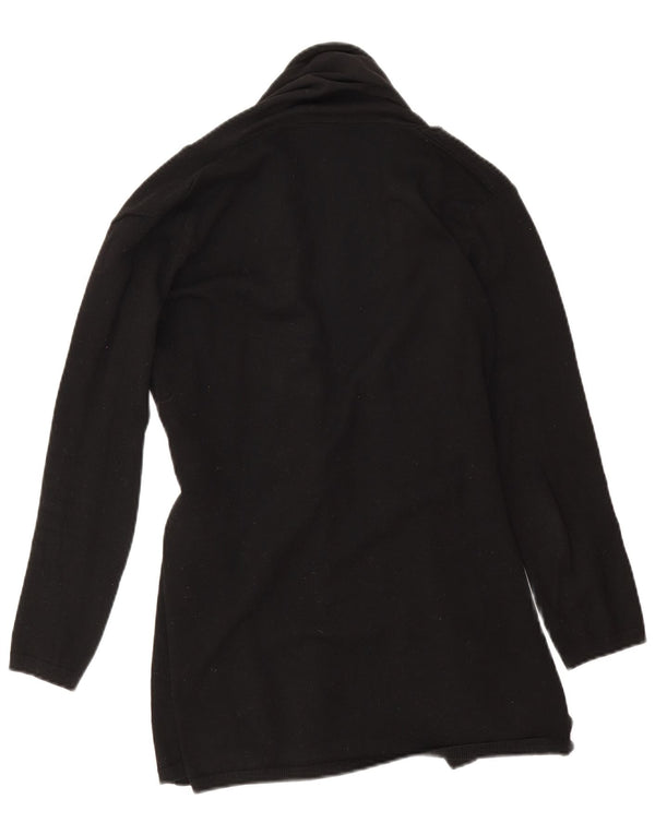 Pulover cardigan deschis supradimensionat pentru femei Zara UK 10 Mic Negru