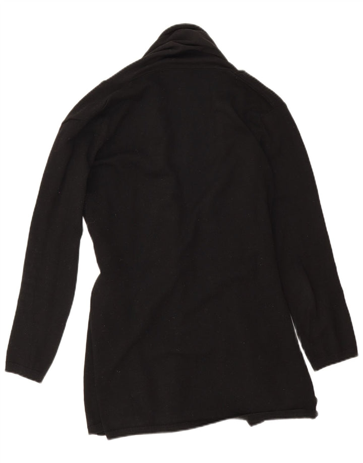 Pulover cardigan deschis supradimensionat pentru femei Zara UK 10 Mic Negru