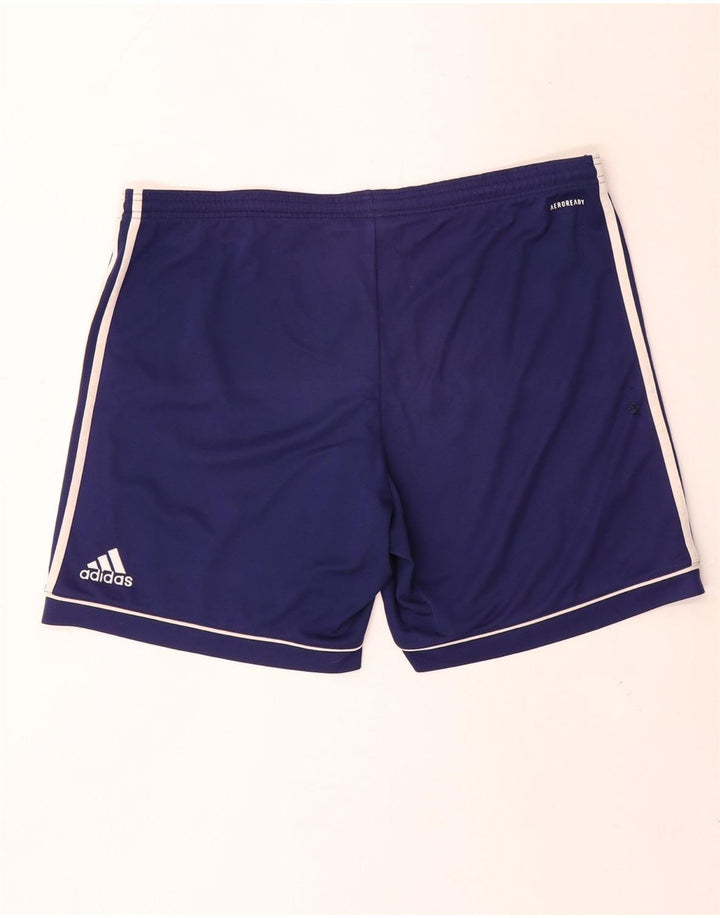 Pantaloni scurți sport pentru bărbați Adidas Aeroready, mari, albastru, poliester