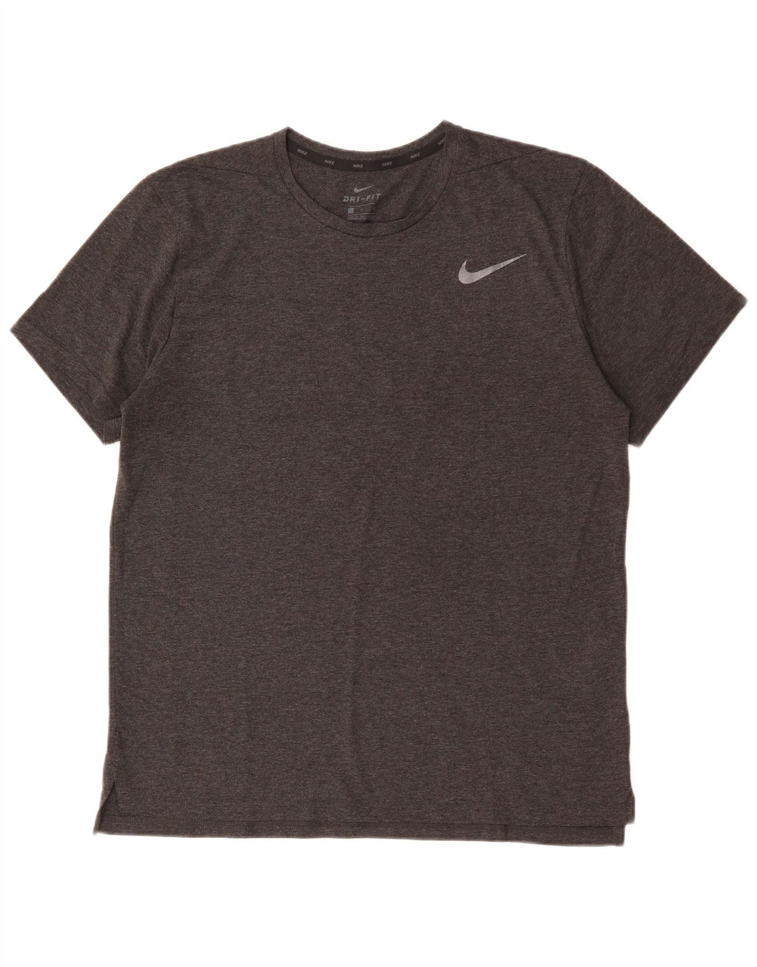 Tricou Nike Dri Fit pentru bărbați Top mare, gri, poliester