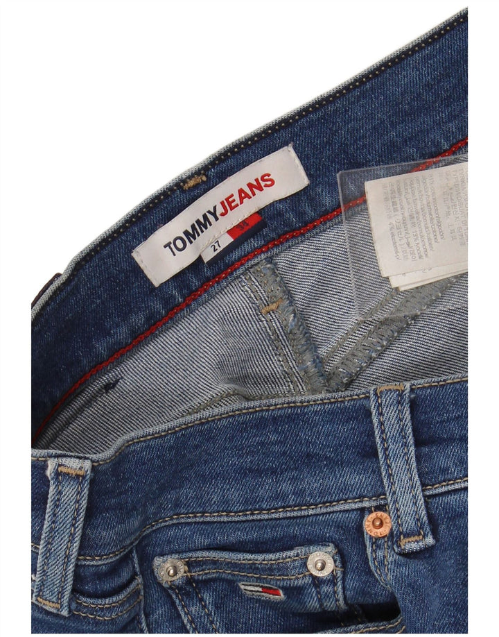 Blugi skinny pentru femei TOMMY HILFIGER L27 L34 Bumbac albastru