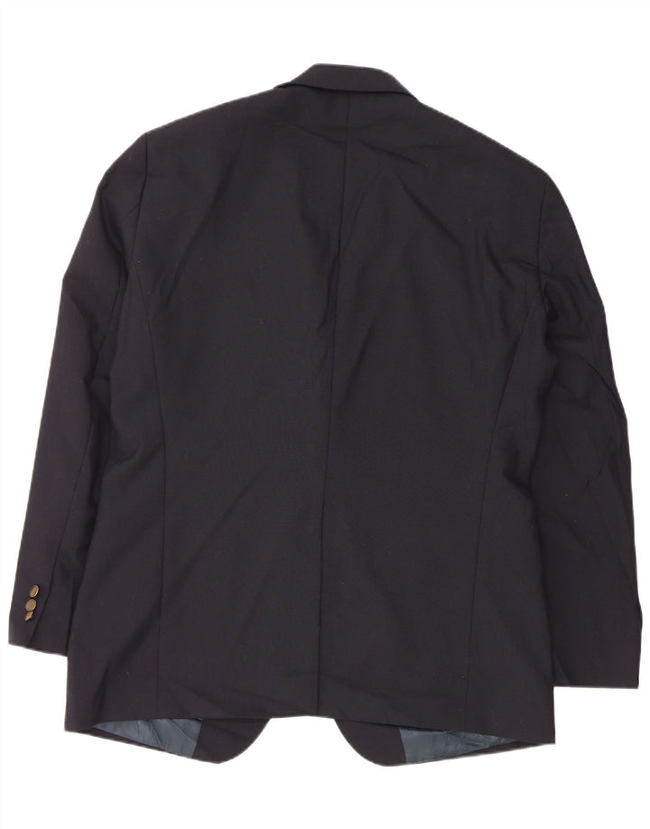 DOCKERS Jachetă pentru bărbați cu 2 nasturi, UK 42 XL, poliester negru