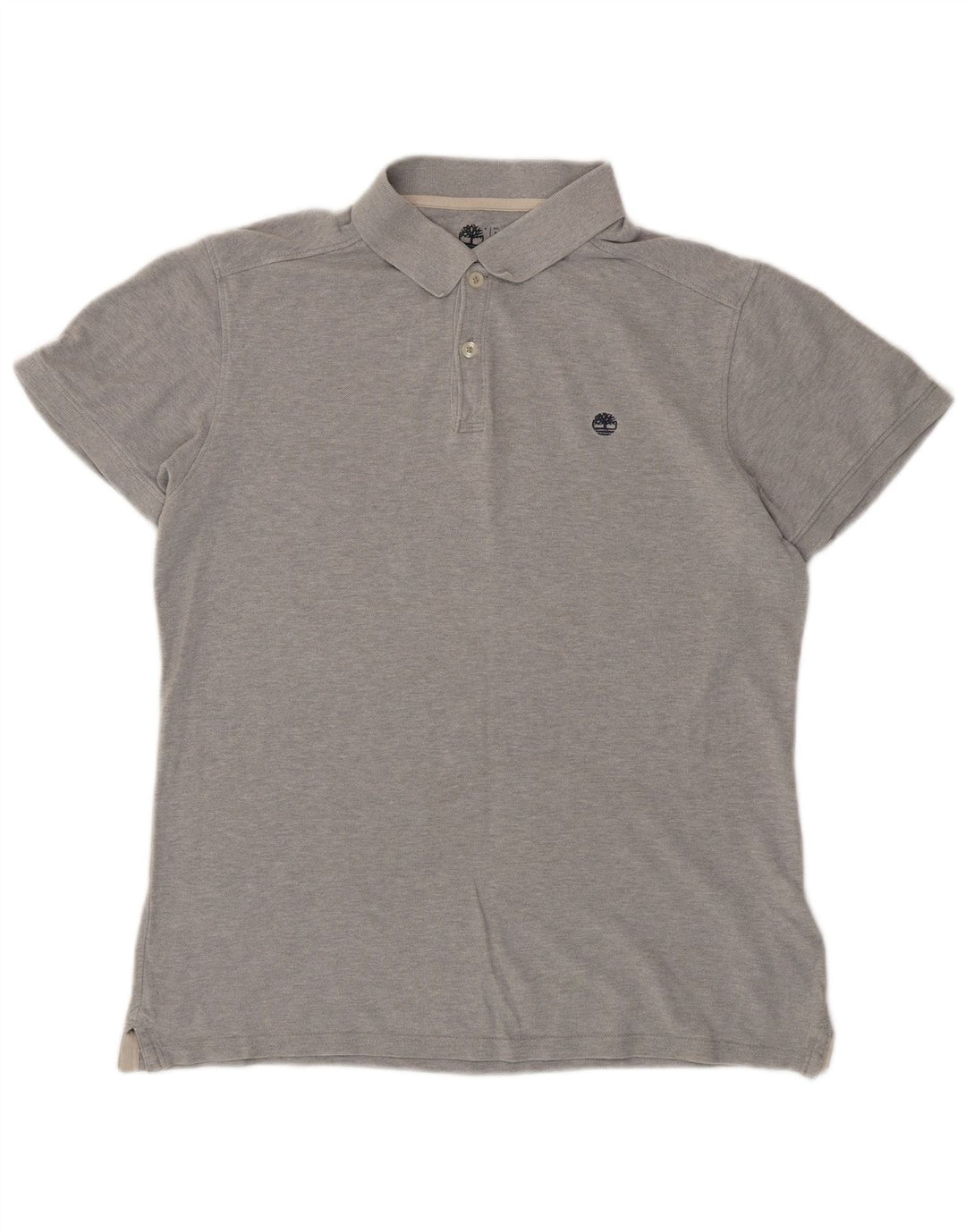 Tricou polo TIMBERLAND pentru bărbați, bumbac, gri mediu