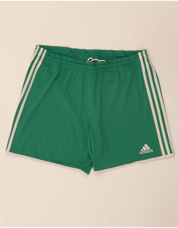 Pantaloni scurți sport pentru bărbați Adidas, mari, verzi