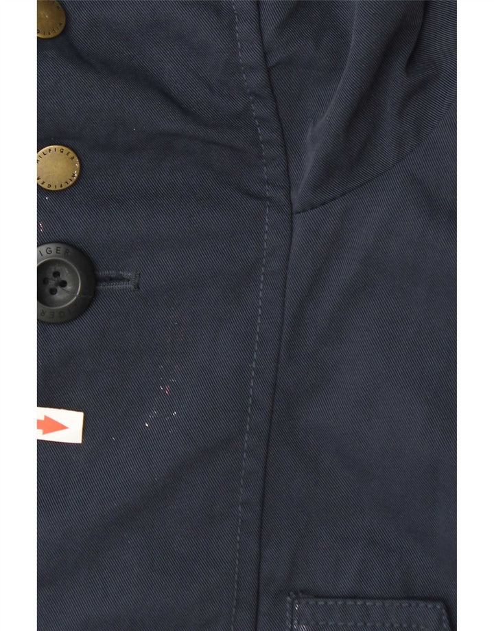 Jachetă de ploaie cu glugă pentru bărbați Tommy Hilfiger UK 38 Mediu Poliamidă bleumarin